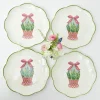 Cheap Scalloped Easter Dinner Plate (Set Of 4) Crockery Sets