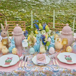 Cheap Scalloped Easter Dinner Plate (Set Of 4) Crockery Sets