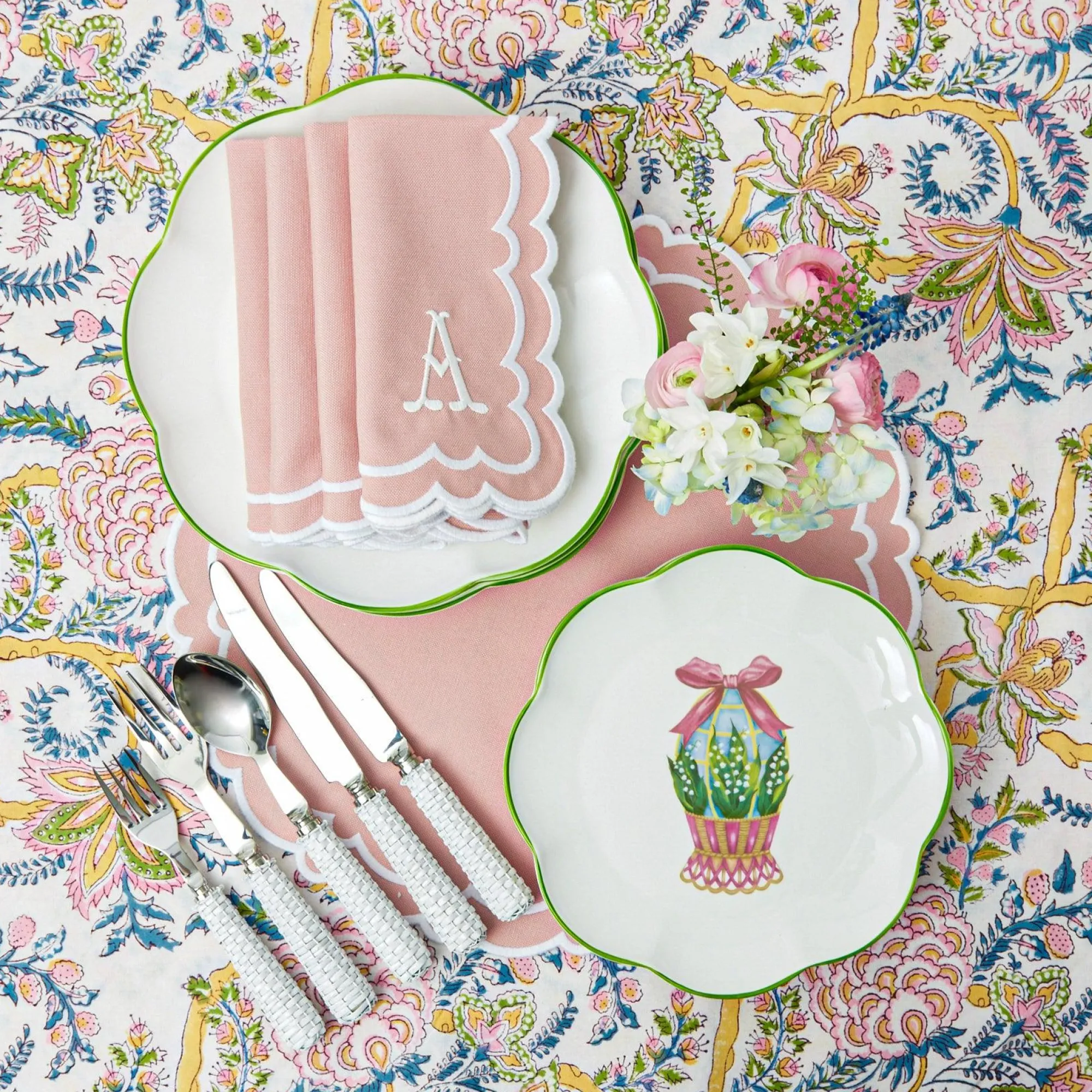scalloped_easter_starter__12.webp Cheap Scalloped Easter Starter Plates (Set Of 4) Crockery Sets