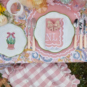 Cheap Scalloped Easter Starter Plates (Set Of 4) Crockery Sets