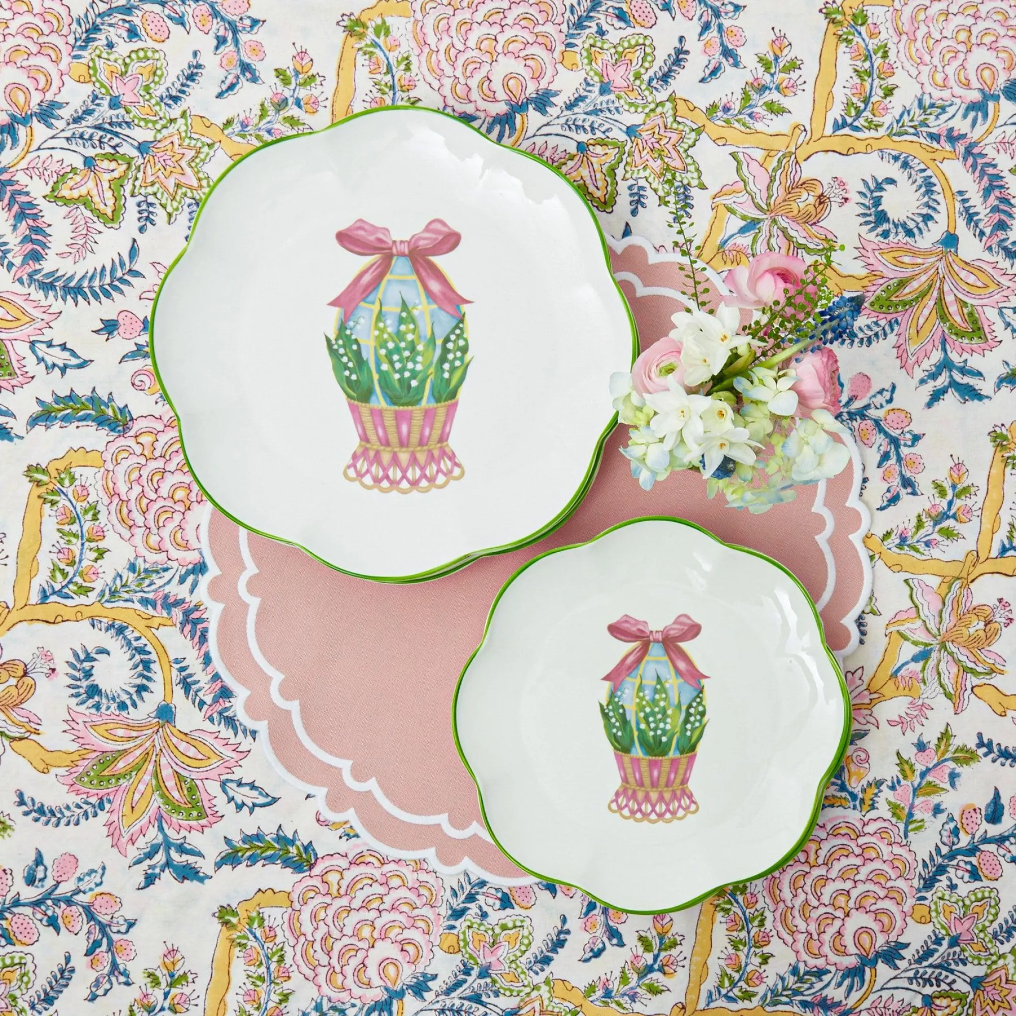 scalloped_easter_starter__8.webp Cheap Scalloped Easter Starter Plates (Set Of 4) Crockery Sets