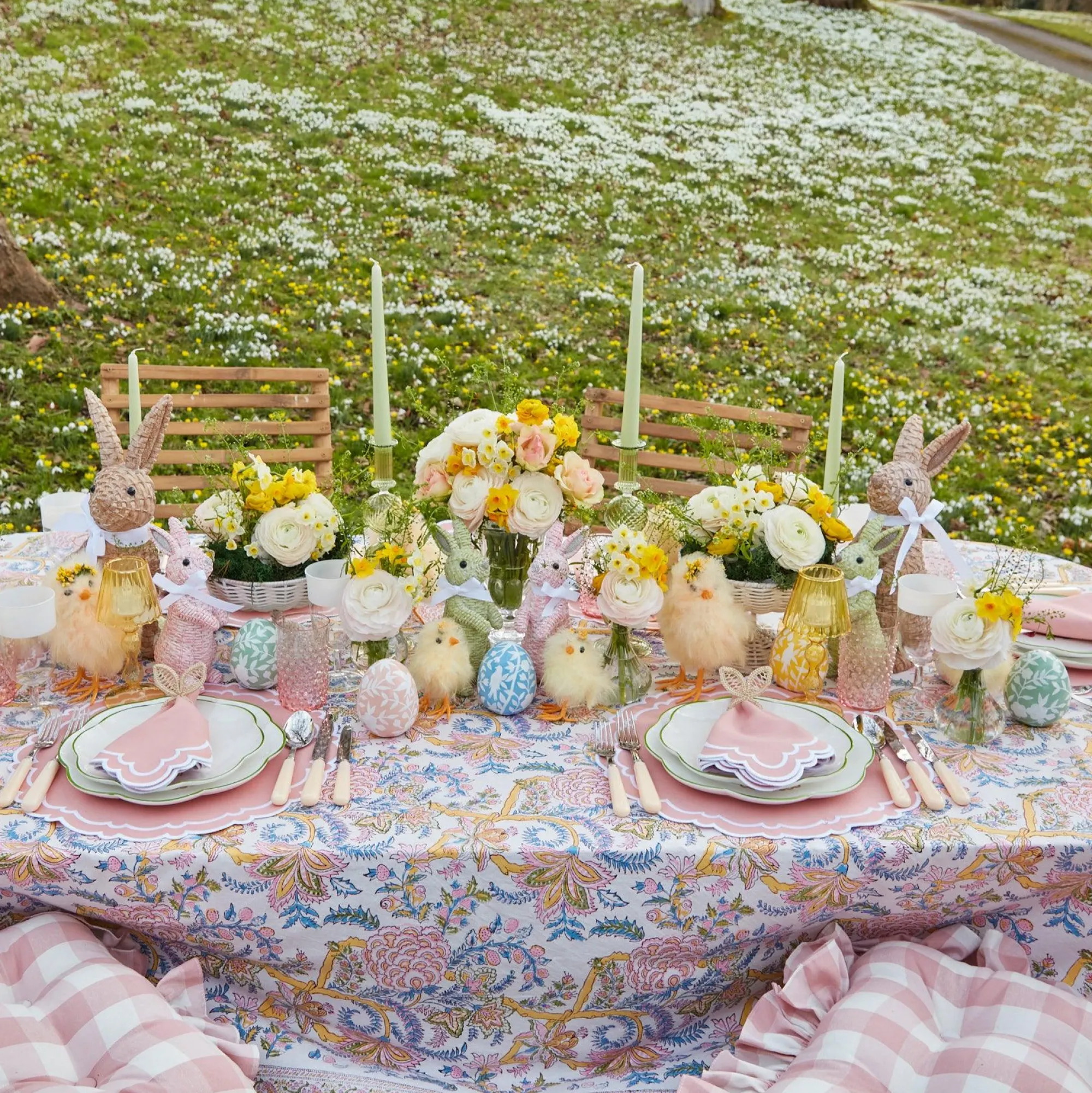 scalloped_easter_starter__9.webp Cheap Scalloped Easter Starter Plates (Set Of 4) Crockery Sets