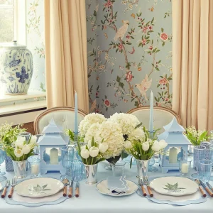 Cheap Scalloped Lily Of The Valley Starter Plate (Set Of 4) Starter Plates