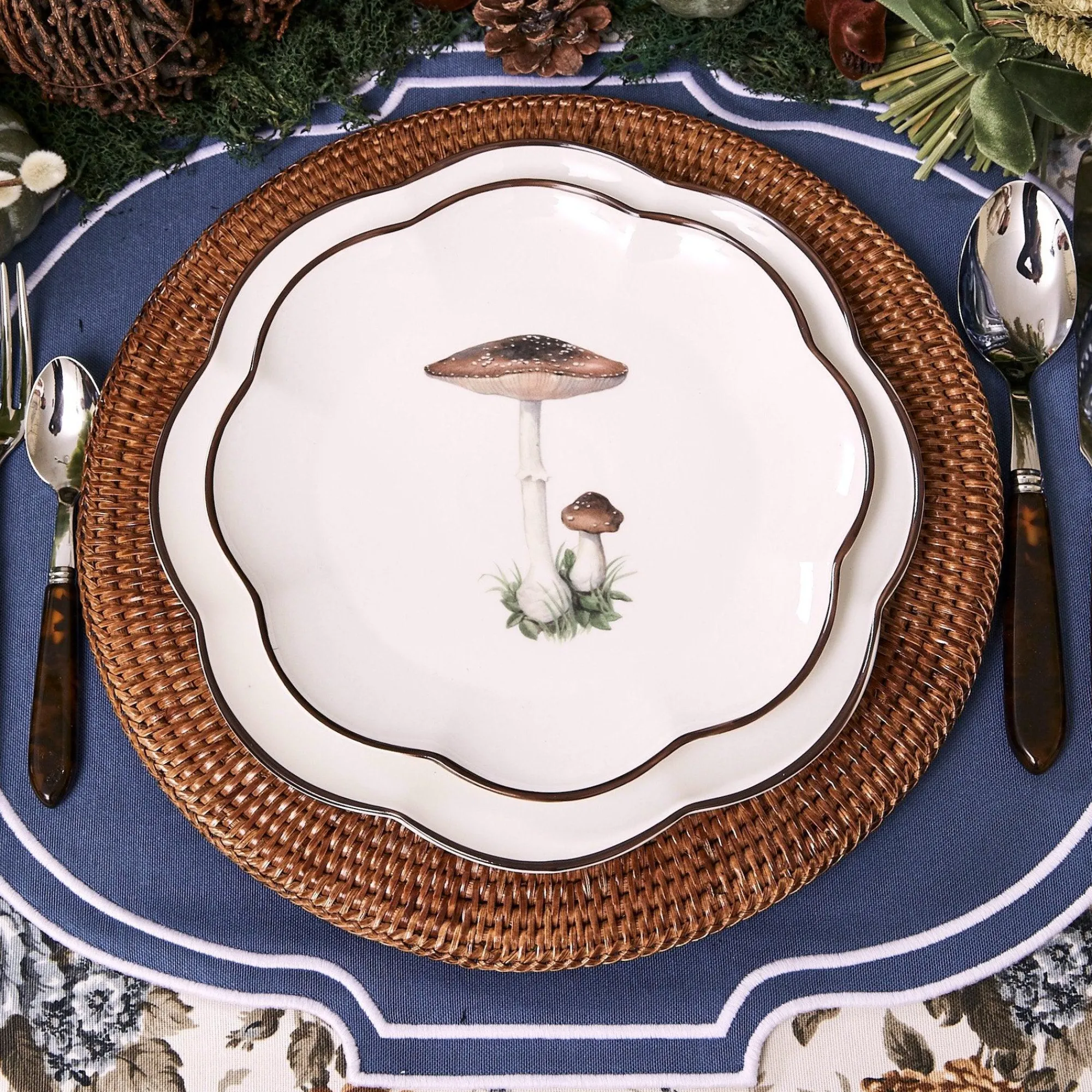 scalloped_mushroom_starte_23.webp Hot Scalloped Mushroom Starter Plates (Set Of 4) Crockery Sets