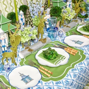 Fashion Scalloped Pagoda Starter Plate (Set Of 4) Starter Plates