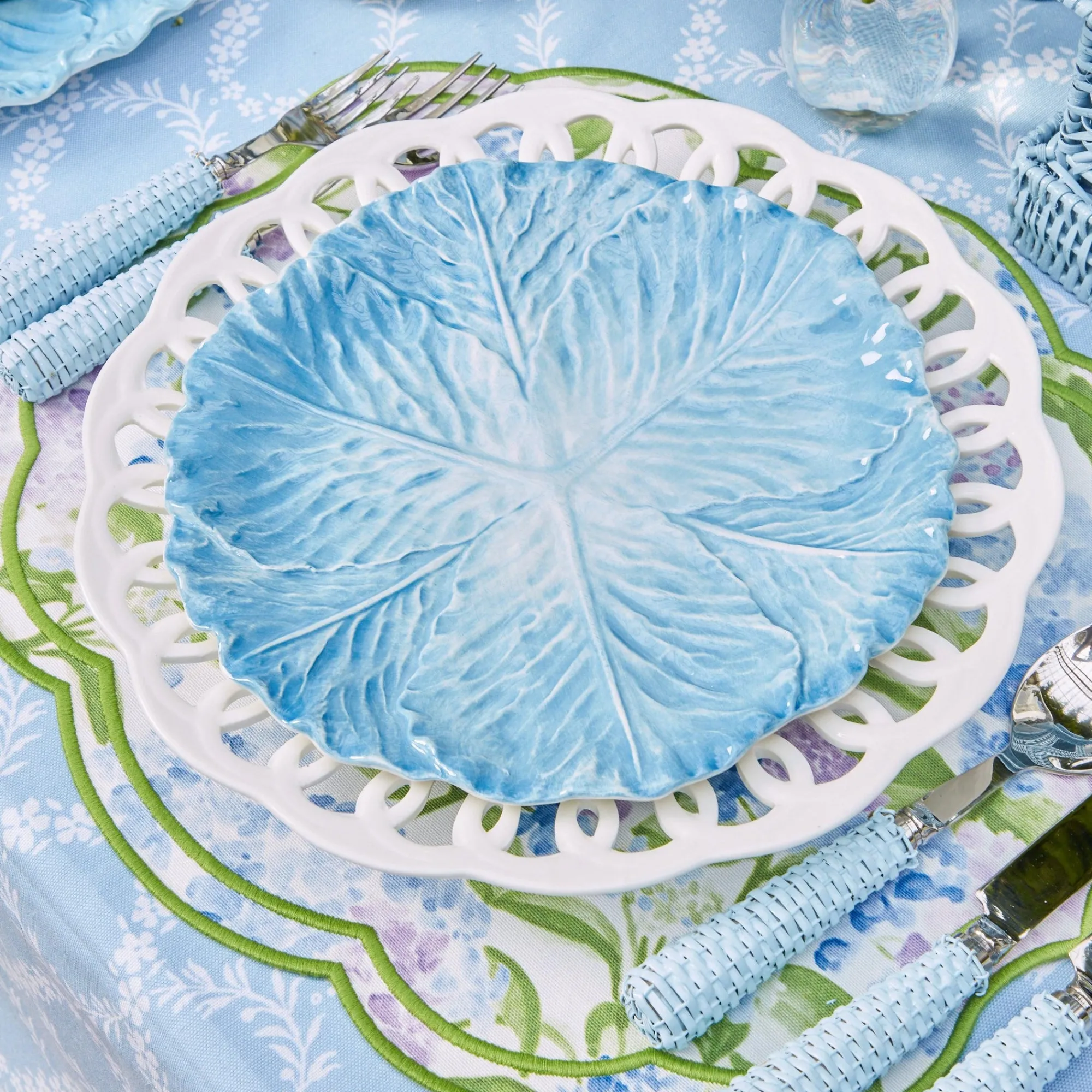 serena_cabbage_dinner_pla_1-2.webp Flash Sale Serena Cabbage Dinner Plate (Set Of 4) Crockery Sets