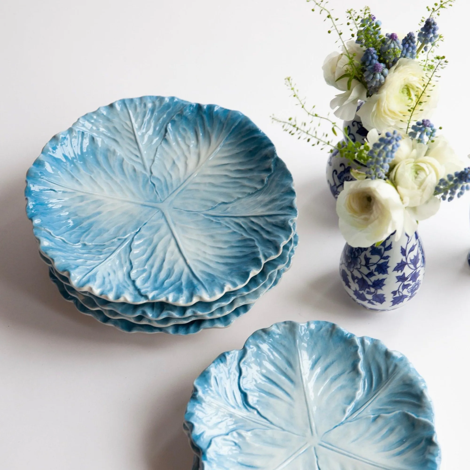 serena_cabbage_dinner_pla_12-1.webp Flash Sale Serena Cabbage Dinner Plate (Set Of 4) Crockery Sets