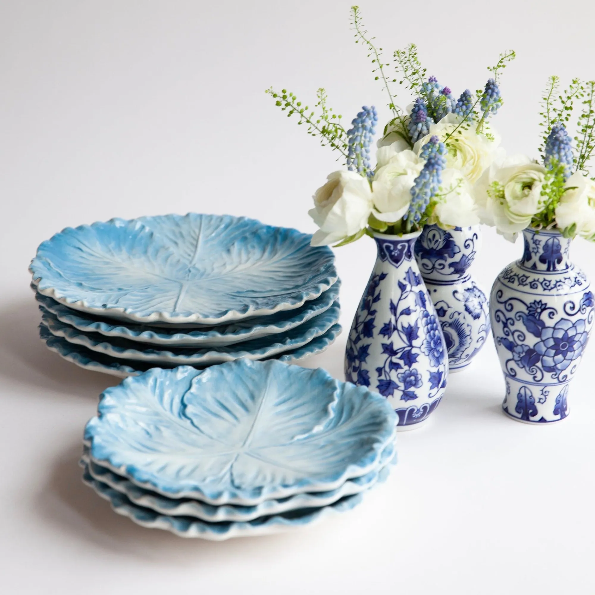 serena_cabbage_starter_pl_7-1.webp Flash Sale Serena Cabbage Starter Plate (Set Of 4) Cabbage Crockery