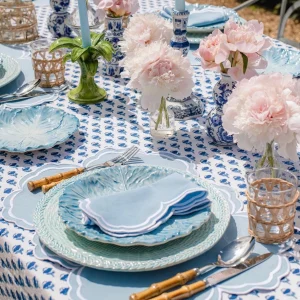 Online Serena Cornflower Blue Placemats (Set Of 4) Placemats
