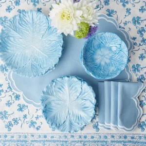 Online Serena Cornflower Blue Placemats (Set Of 4) Placemats