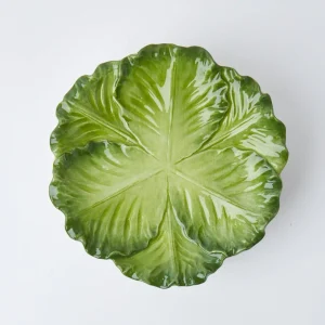 New Serena Green Cabbage Starter Plate Cabbage Crockery