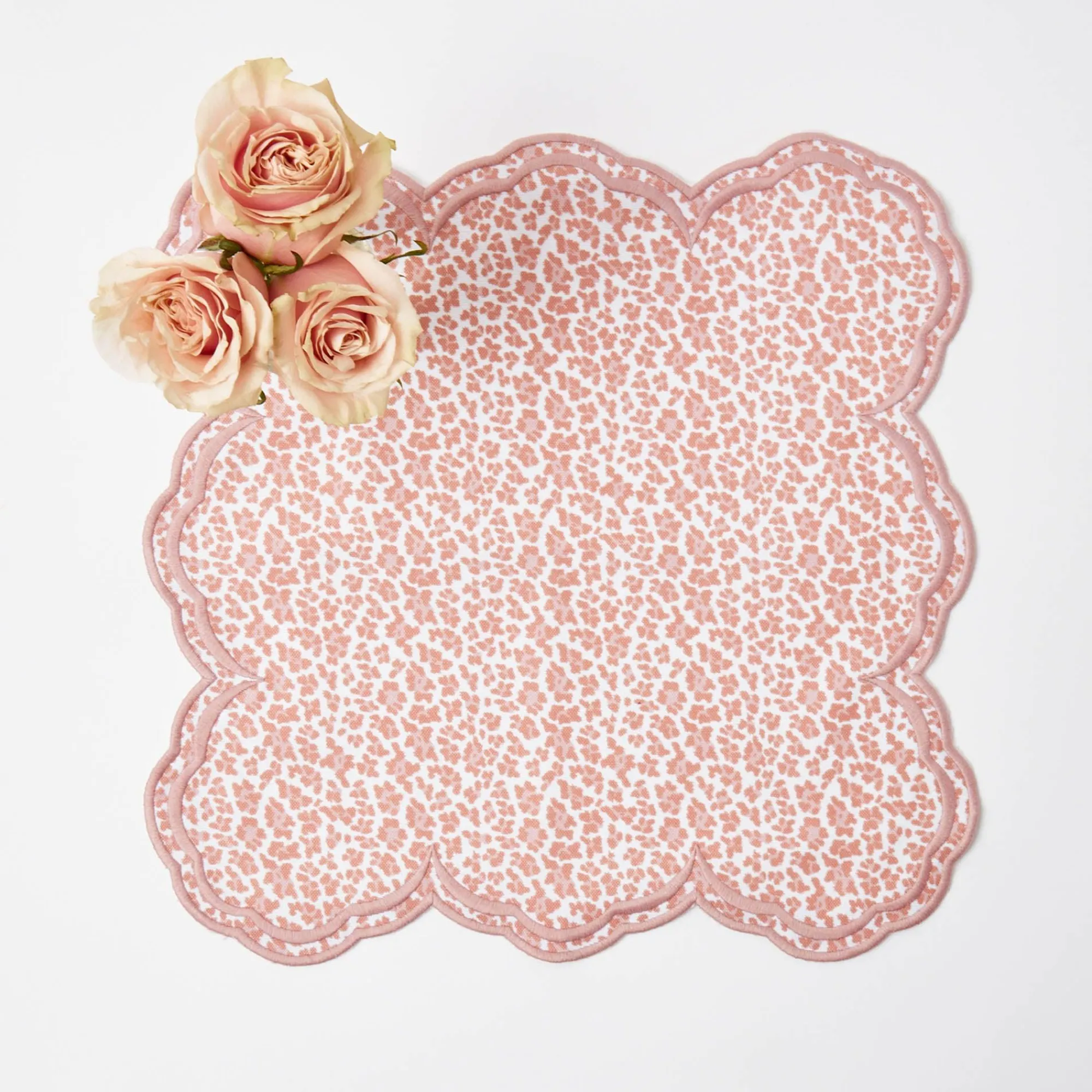 serena_pink_leopard_napki_15.webp Online Serena Pink Leopard Napkins (Set Of 4) Napkins