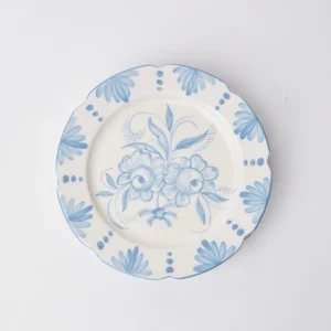 New Seville Blue Gardenia Starter Plate Seville Crockery