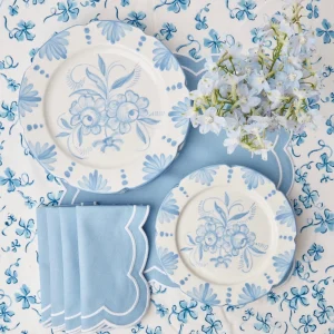 Hot Seville Blue Gardenia Starter Plate (Set Of 4) Starter Plates
