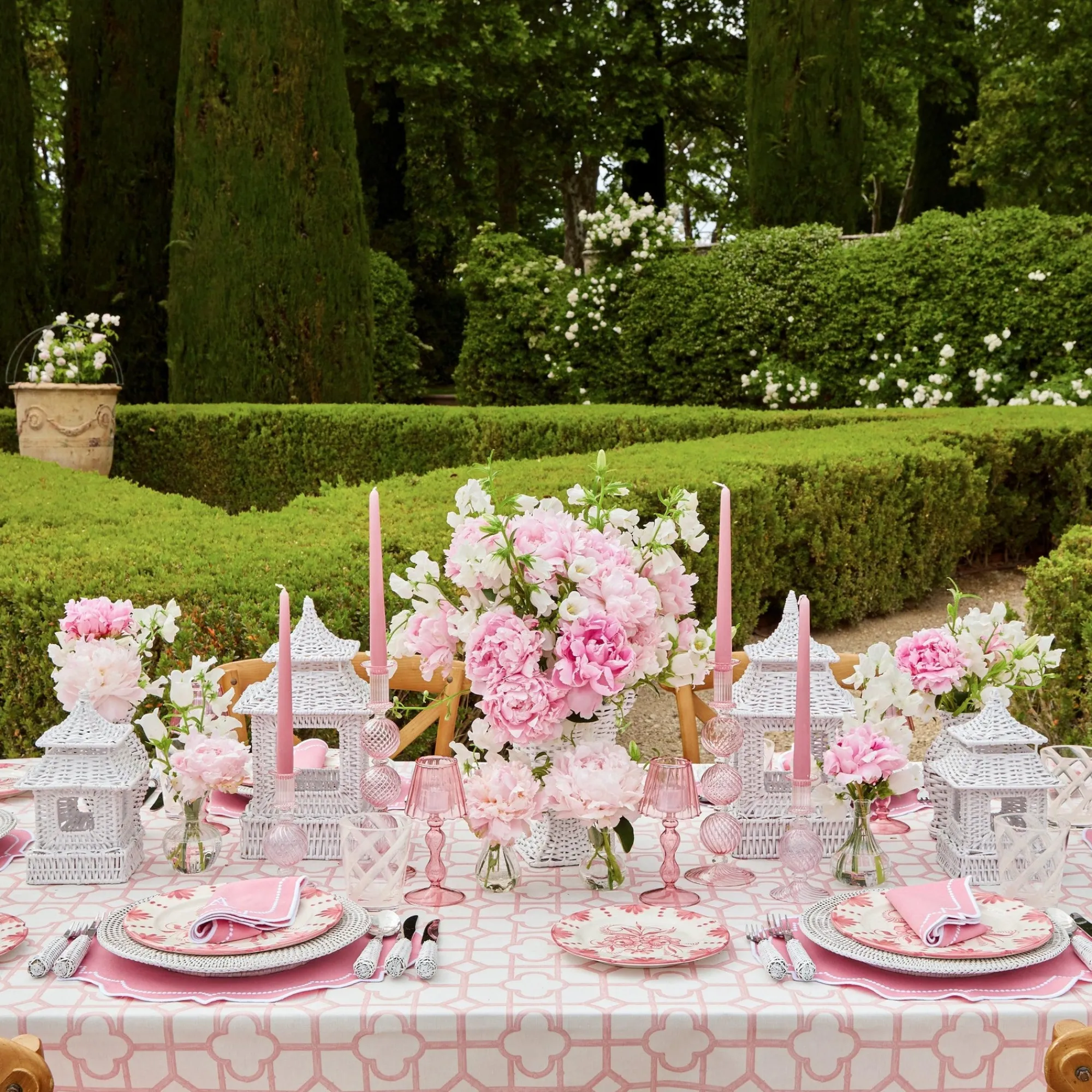 small_camille_peony_candl_3.webp Discount Small Camille Peony Candle Holder (Pair) Candle Holders