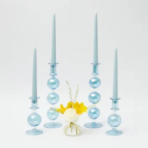 Flash Sale Soft Blue Candles (Set Of 8) Candles