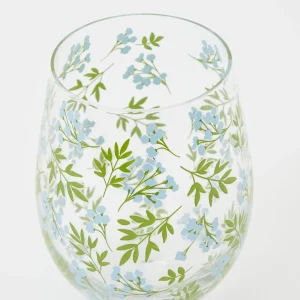 Clearance Spring Floral Glasses (Set Of 4) Glasses
