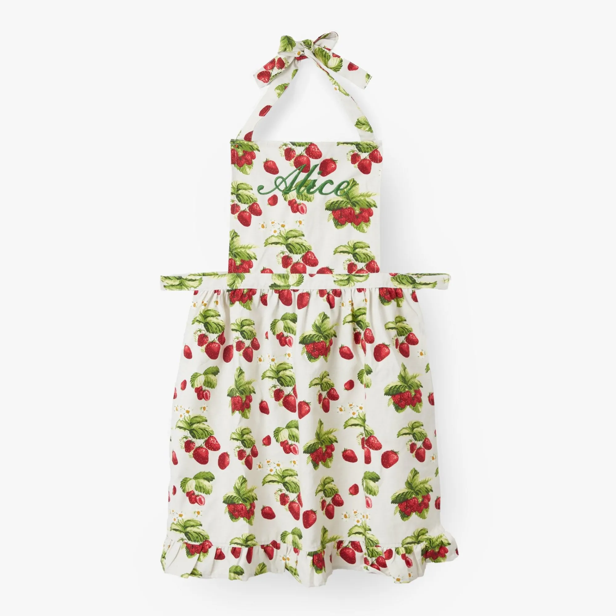 strawberry_frilled_apron_0.webp Discount Strawberry Frilled Apron Aprons & Robes