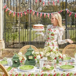 Discount Strawberry Frilled Apron Aprons & Robes