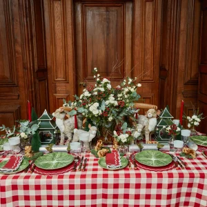 Fashion Swiss Red Gingham Tablecloth Tablecloths