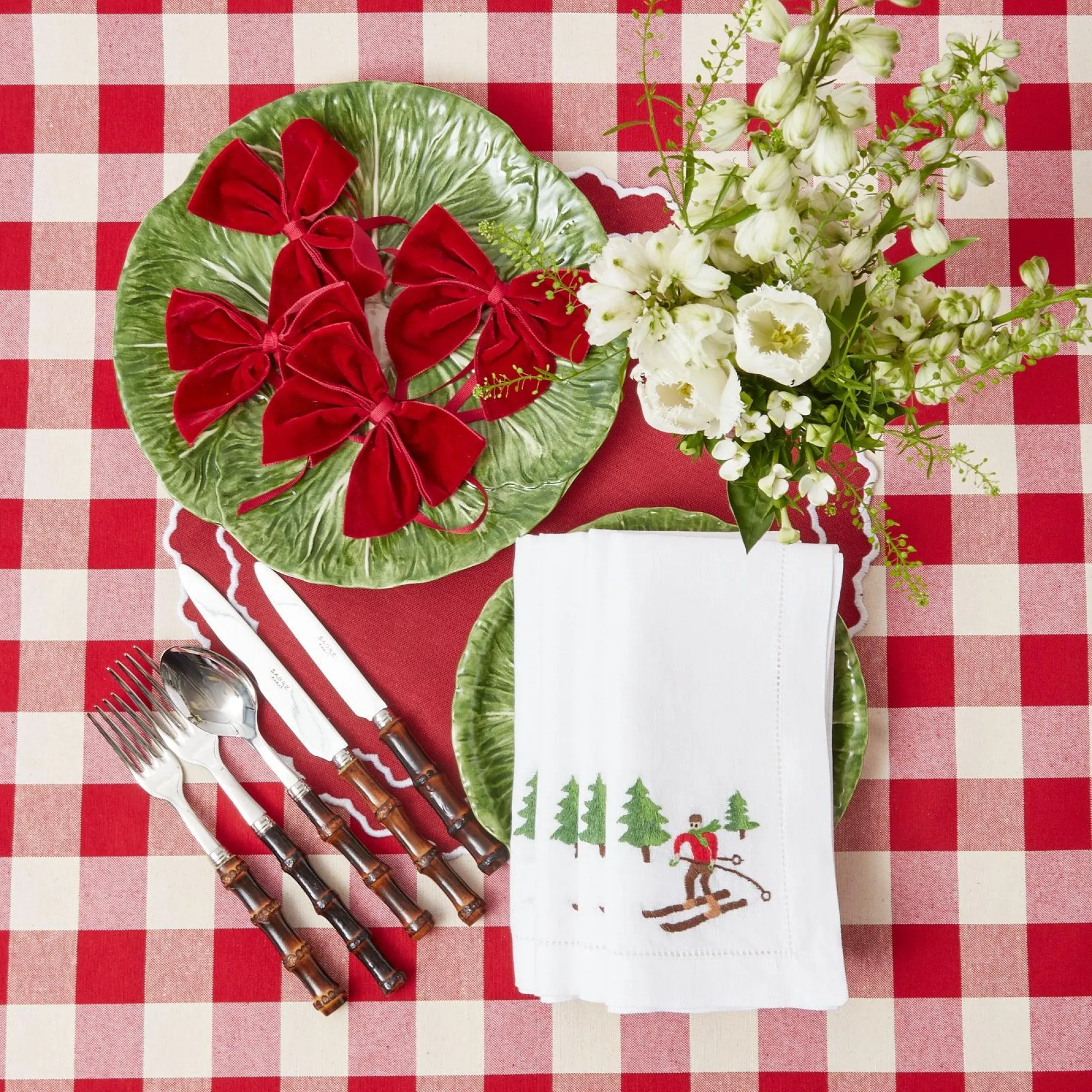 swiss_red_gingham_tablecl_8.webp Fashion Swiss Red Gingham Tablecloth Tablecloths