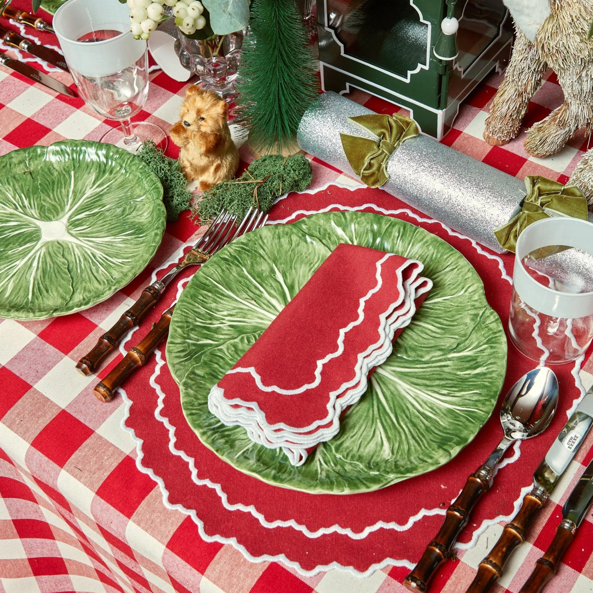 swiss_red_gingham_tablecl_9.webp Fashion Swiss Red Gingham Tablecloth Tablecloths