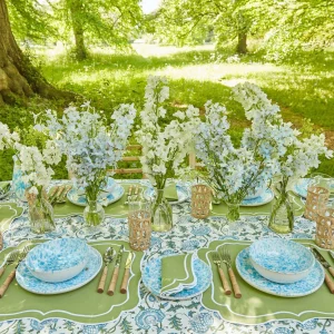 Online Sylvie Green Embroidered Placemats (Set Of 4) Placemats