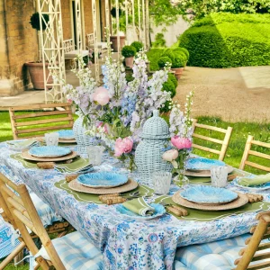 Online Sylvie Green Embroidered Placemats & Napkins (Set Of 4) Table Linen Sets