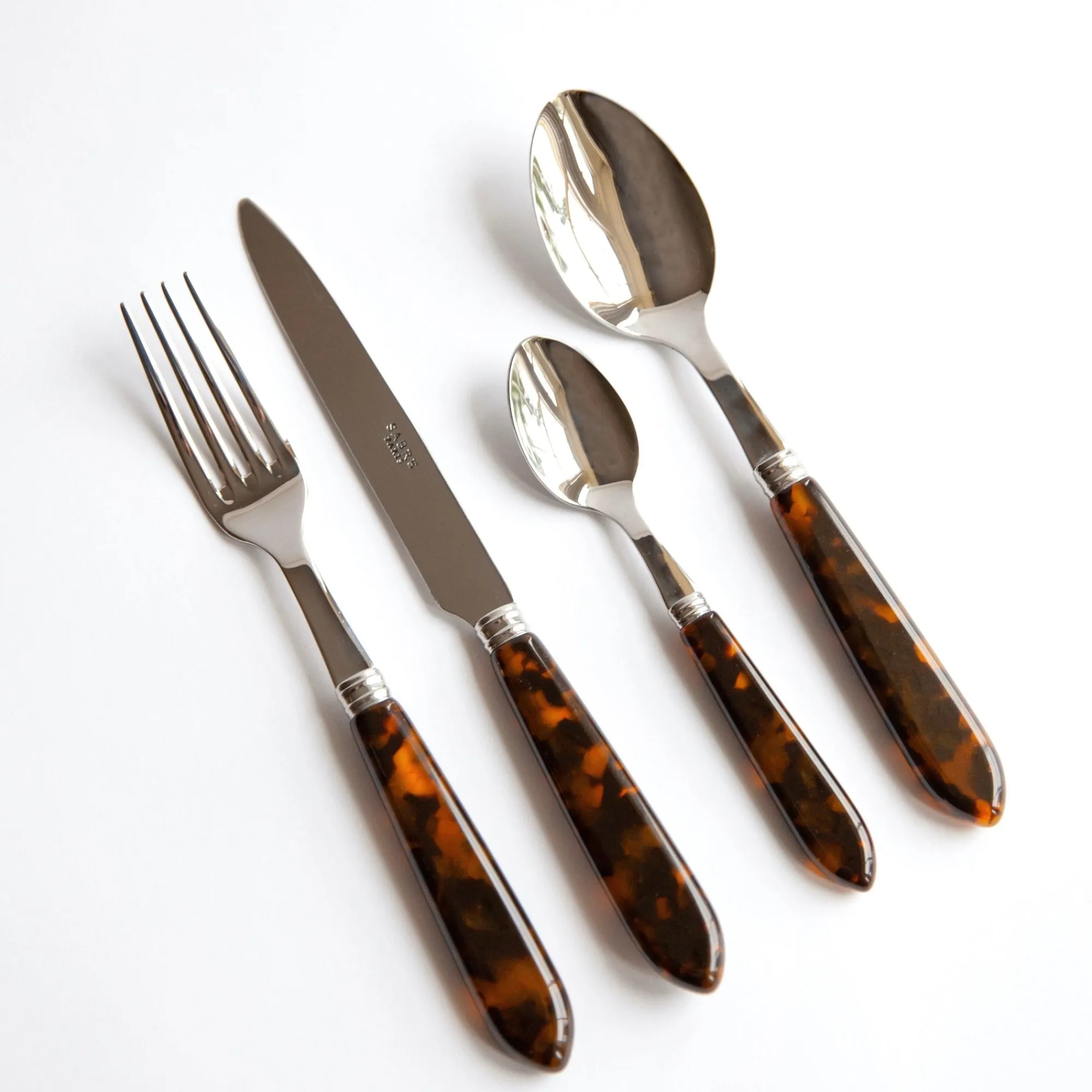 tortoiseshell_cutlery_set_12.webp Discount Tortoiseshell Cutlery Set (4 Piece) Cutlery Sets