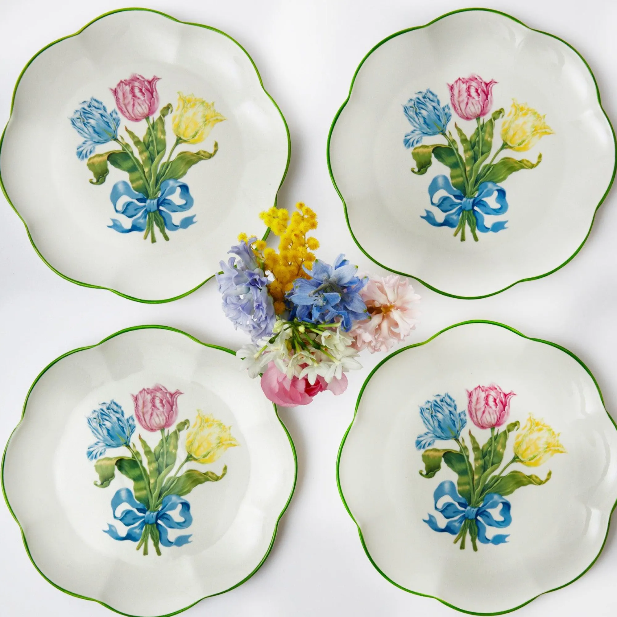 tulip_dinner_plate_set_of_0.webp Best Tulip Dinner Plate (Set Of 4) Crockery Sets