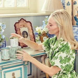 Sale Velvet Oak Scented Candle & Pot Set Candles