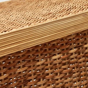 Hot Vivienne Rattan Scalloped Console Table Tables