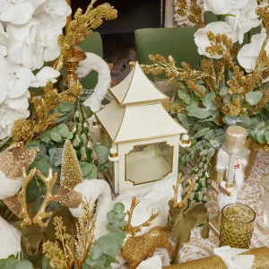 Cheap White & Gold Pagoda Lantern Pagodas & Lanterns