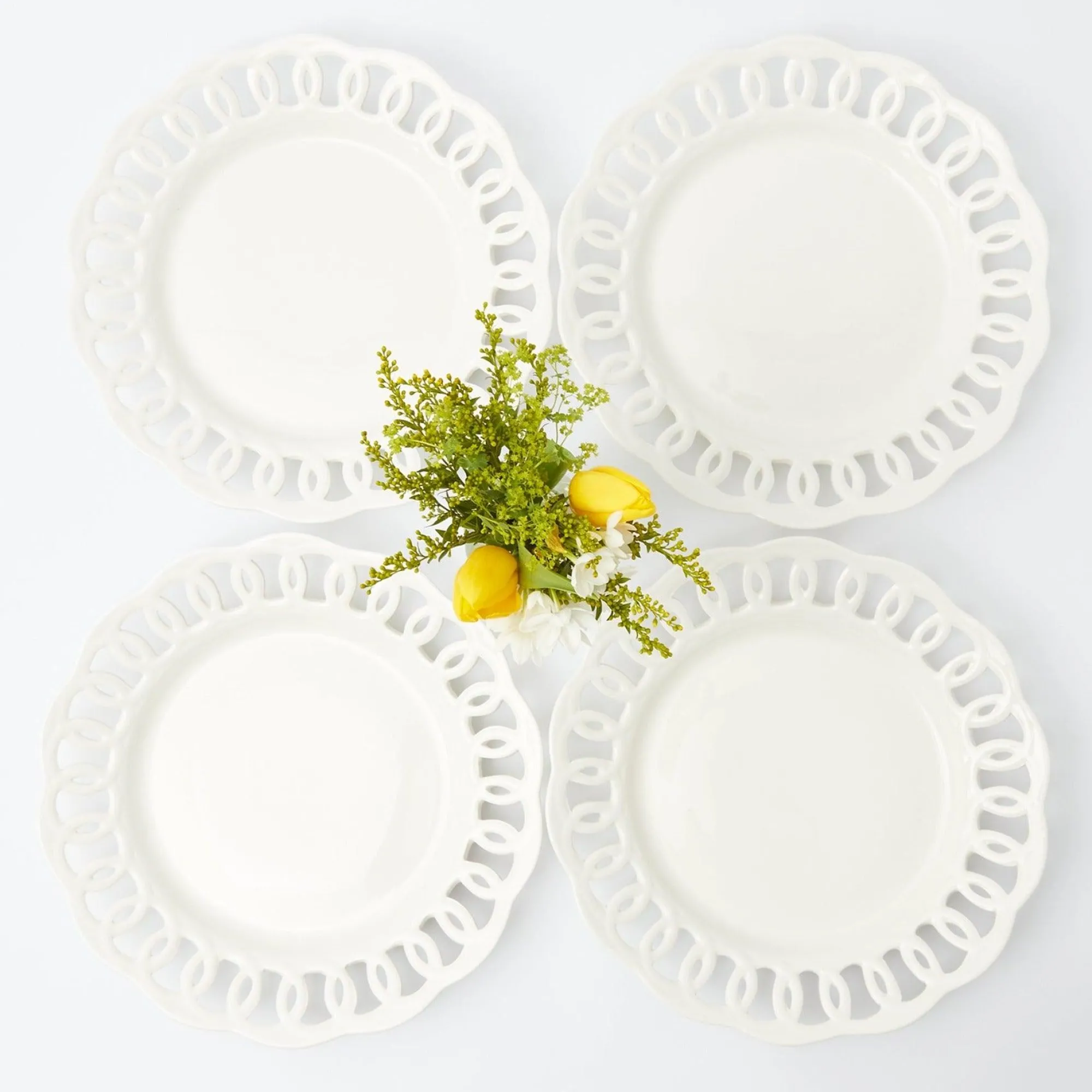white_lace_dinner_plates__0.webp Fashion White Lace Dinner Plates (Set Of 4) Crockery Sets