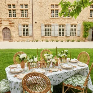 Shop White Lily Of The Valley Tablecloth Tablecloths