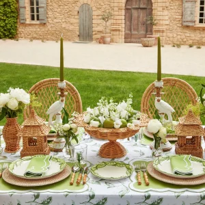 Shop White Lily Of The Valley Tablecloth Tablecloths