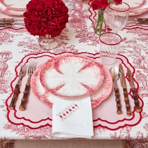 Store White Linen Xoxo Napkins (Set Of 4) Napkins