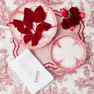 Store White Linen Xoxo Napkins (Set Of 4) Napkins