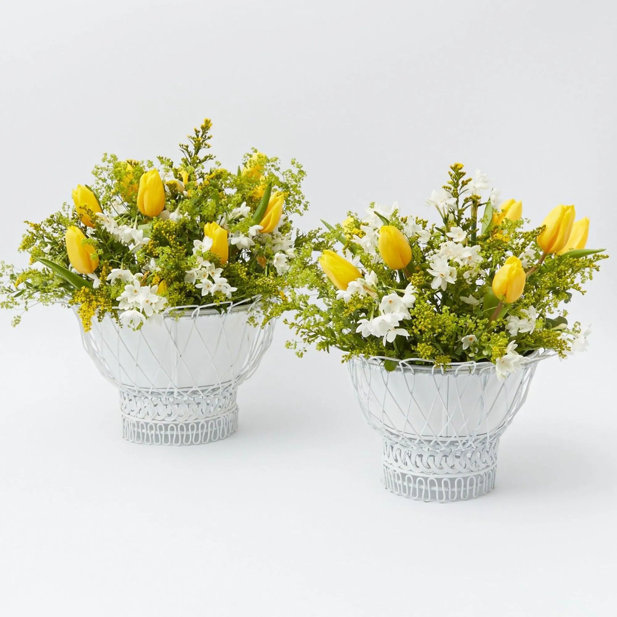 white_metal_planter_13.webp Best Sale White Metal Planter Vases