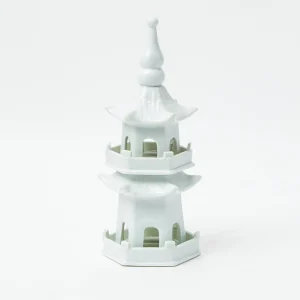 New White Porcelain Pagoda Pagodas & Lanterns