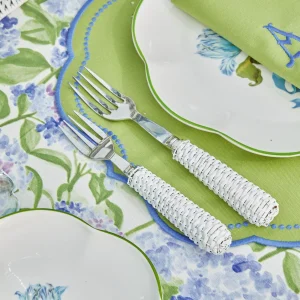 Flash Sale White Rattan Cutlery (5 Piece) Rattan Tableware