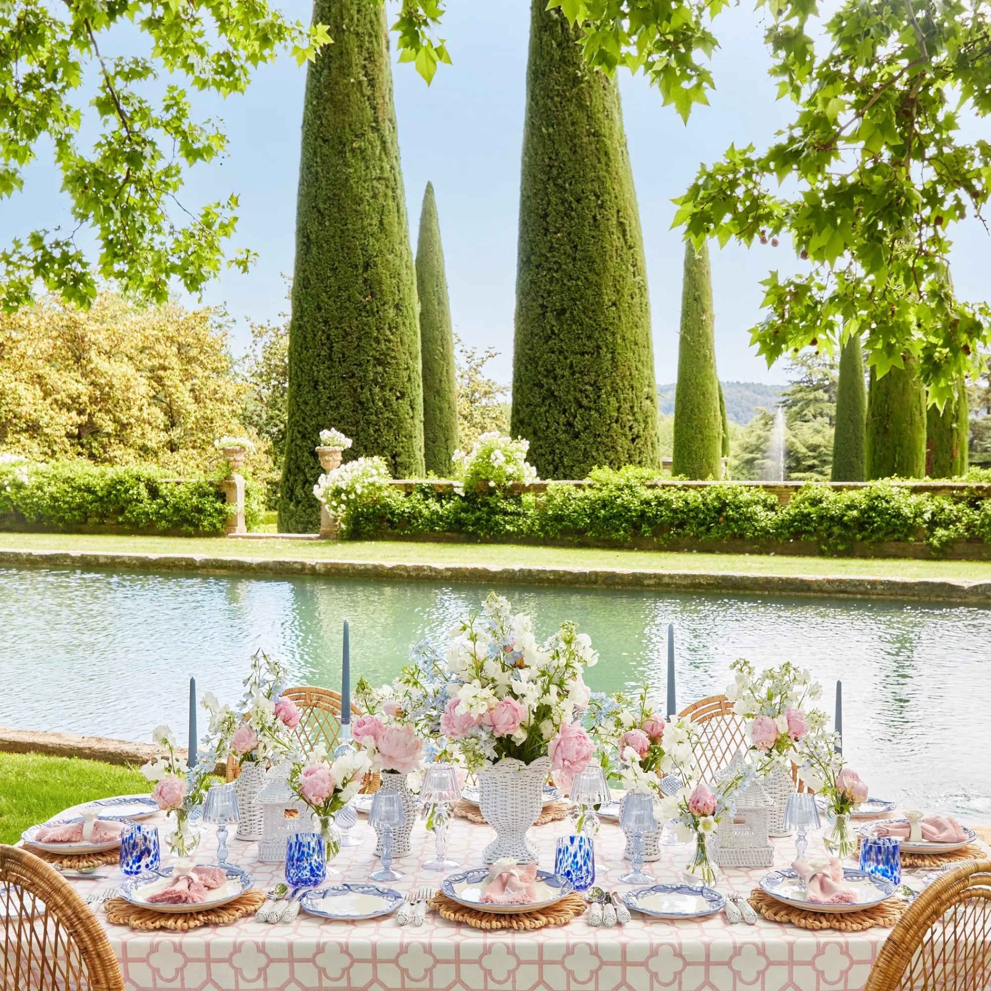 white_rattan_decoration_s_10-2.webp Outlet White Rattan Decoration Set Pagodas & Lanterns