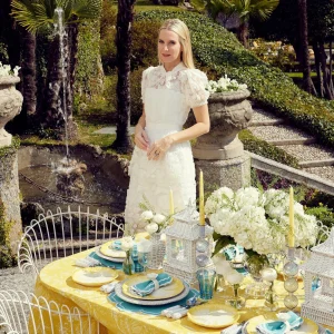 Store White Rattan Pagoda Lantern Rattan Tableware