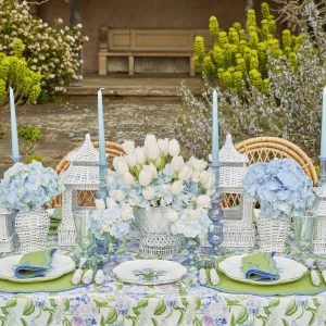 Online White Rattan Pagoda Lantern Set Candle Holders