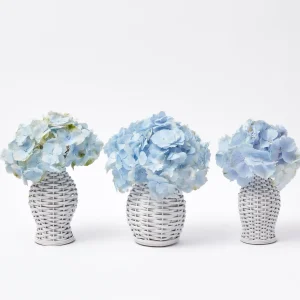 Store White Rattan Vase (Set Of 3) Vases