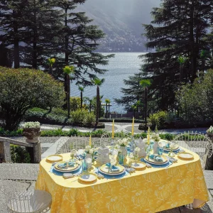 Shop Yellow Capri Lettuce Dinner Plates (Set Of 4) Dinner Plates