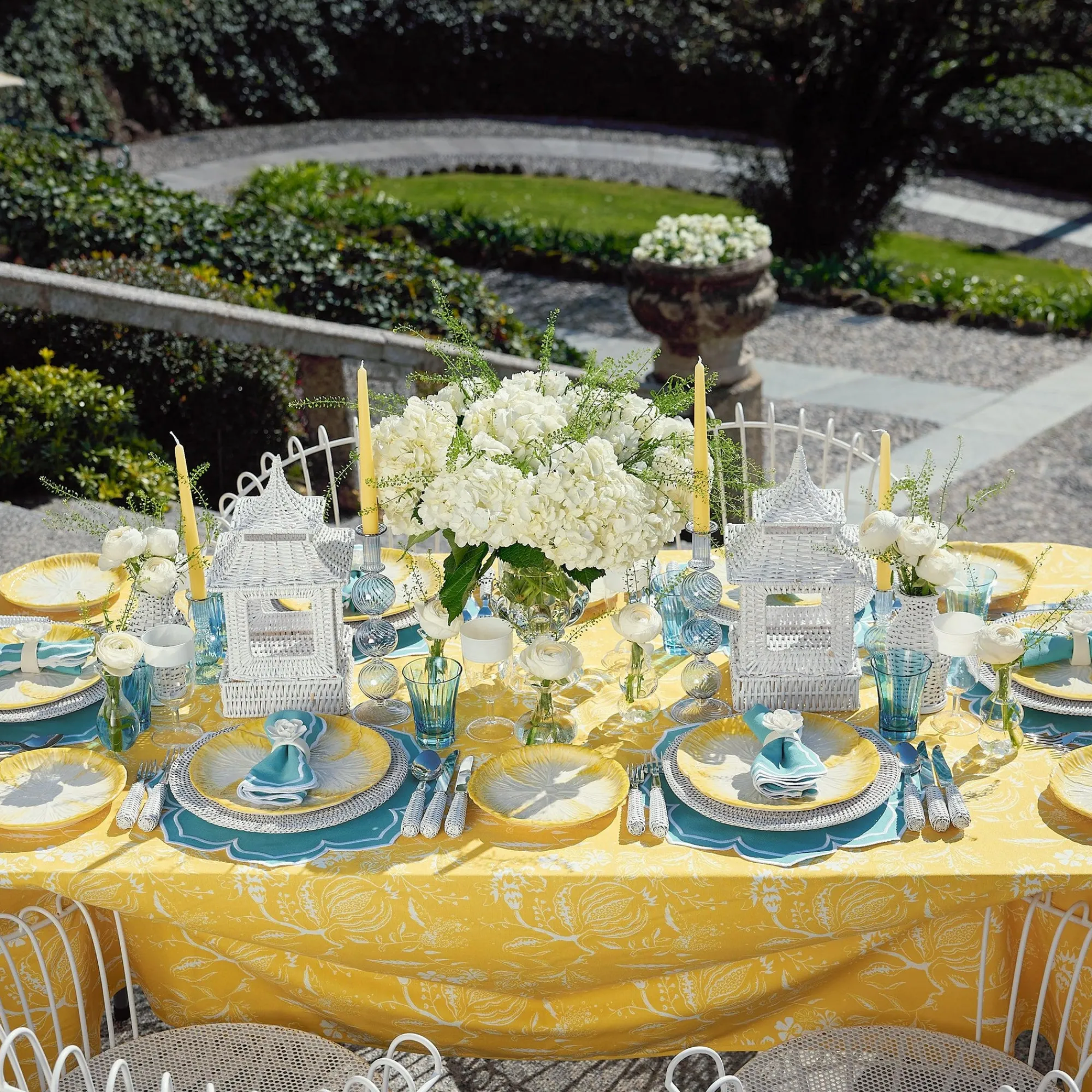 yellow_capri_lettuce_star_10.webp Flash Sale Yellow Capri Lettuce Starter Plates (Set Of 4) Crockery Sets