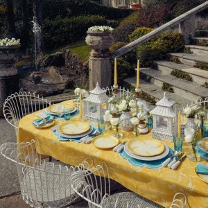 Clearance Yellow Melograno Candlescape Candle Holders