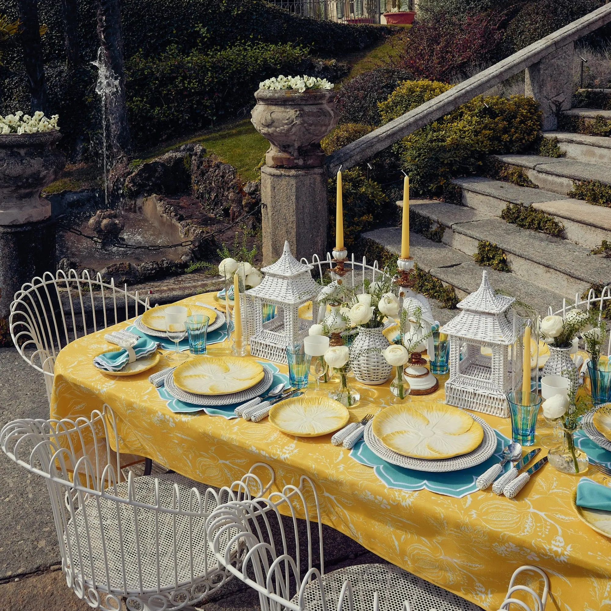 yellow_melograno_candlesc_4.webp Cheap Yellow Melograno Candlescape Pagodas & Lanterns