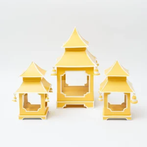 Hot Yellow Pagoda Lantern Pagodas & Lanterns